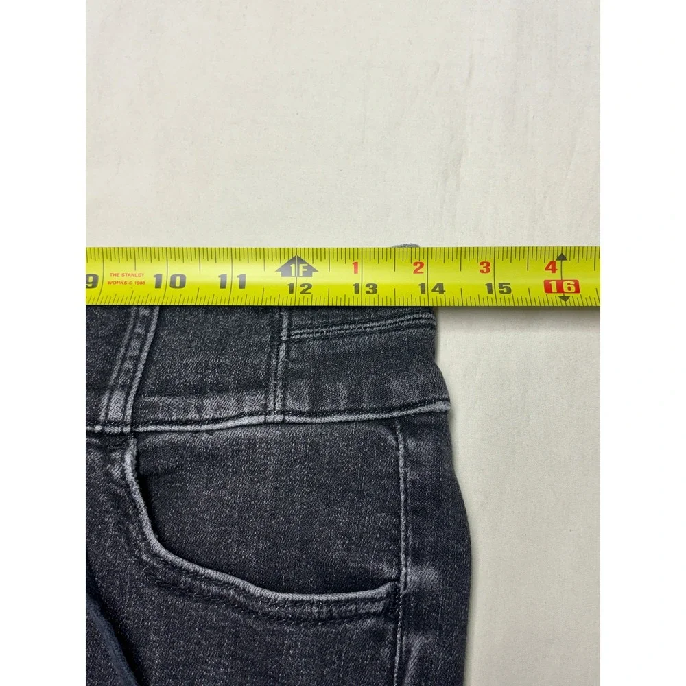 We The Free People Knot in Black High Waist Skinny Jeans Size‎ 27X28